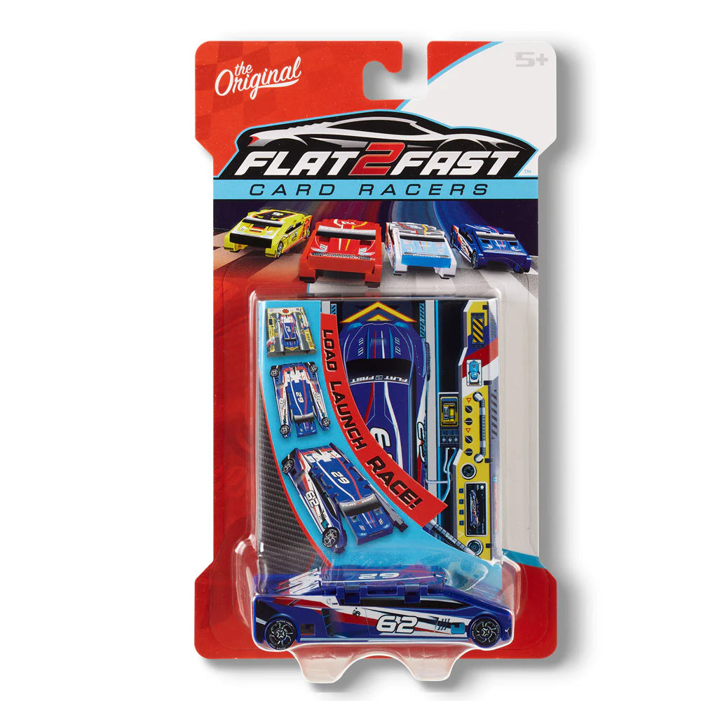 Flat2Fast Card Racers - Assorted