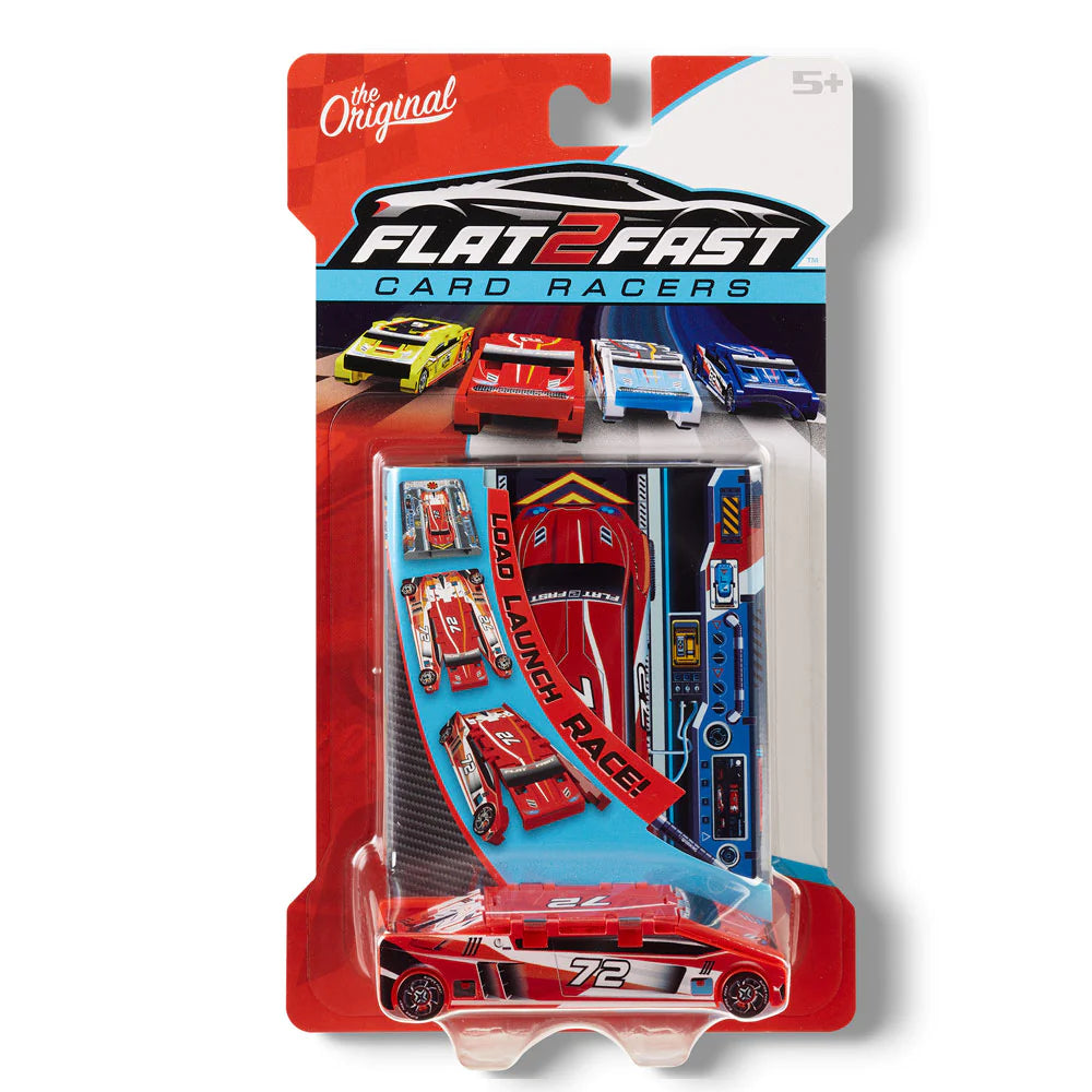 Flat2Fast Card Racers - Assorted