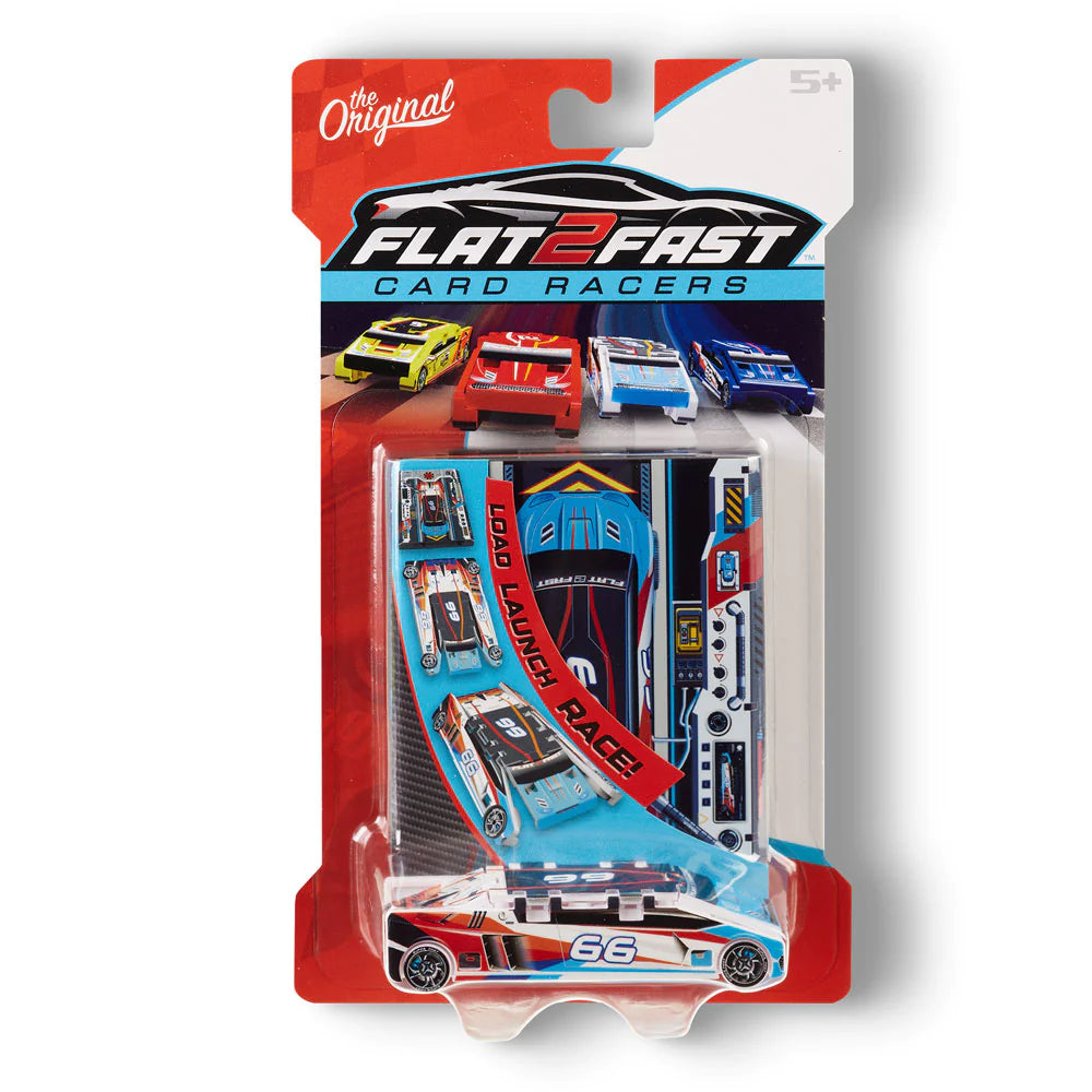 Flat2Fast Card Racers - Assorted