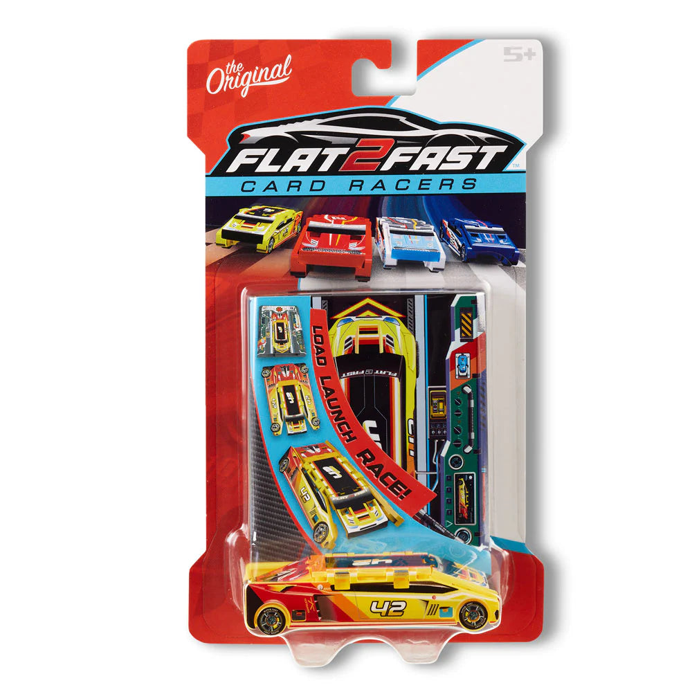 Flat2Fast Card Racers - Assorted