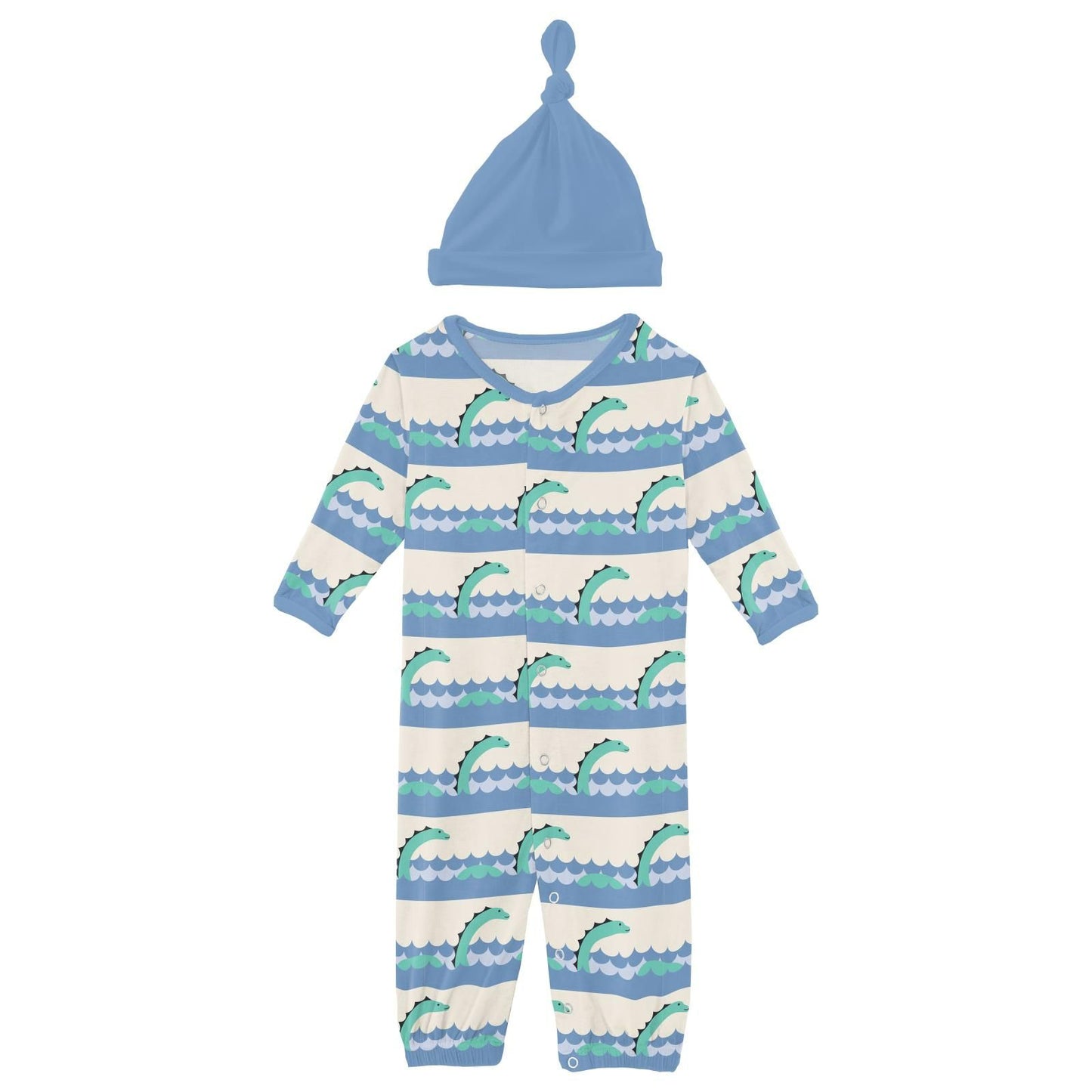 Converter Gown with Hat - Natural Sea Monster