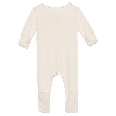 Convertible Coverall (2 Way Zipper) - Natural