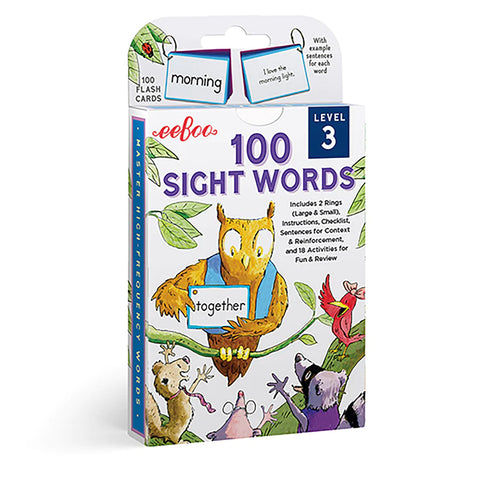 Flashcards - 100 Sight Words: Level 3