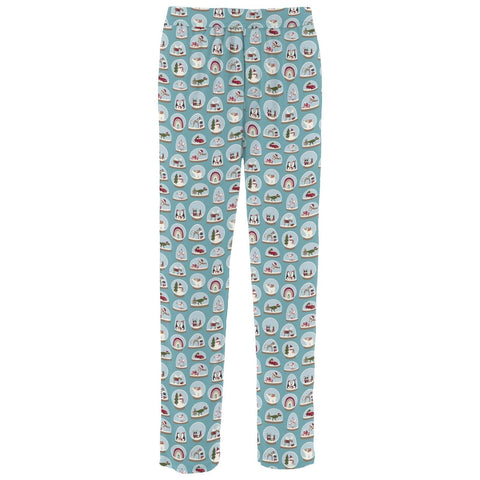 Adult Pajama Pants - Glacier Snow Globes