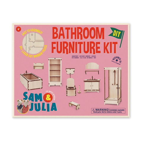 Play Set - Sam & Julia: Bathroom Furniture Kit