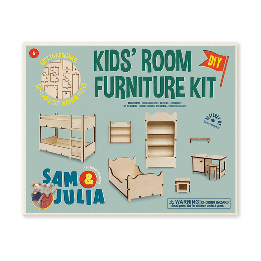 Play Set - Sam & Julia: Kid's Room Furniture Kit