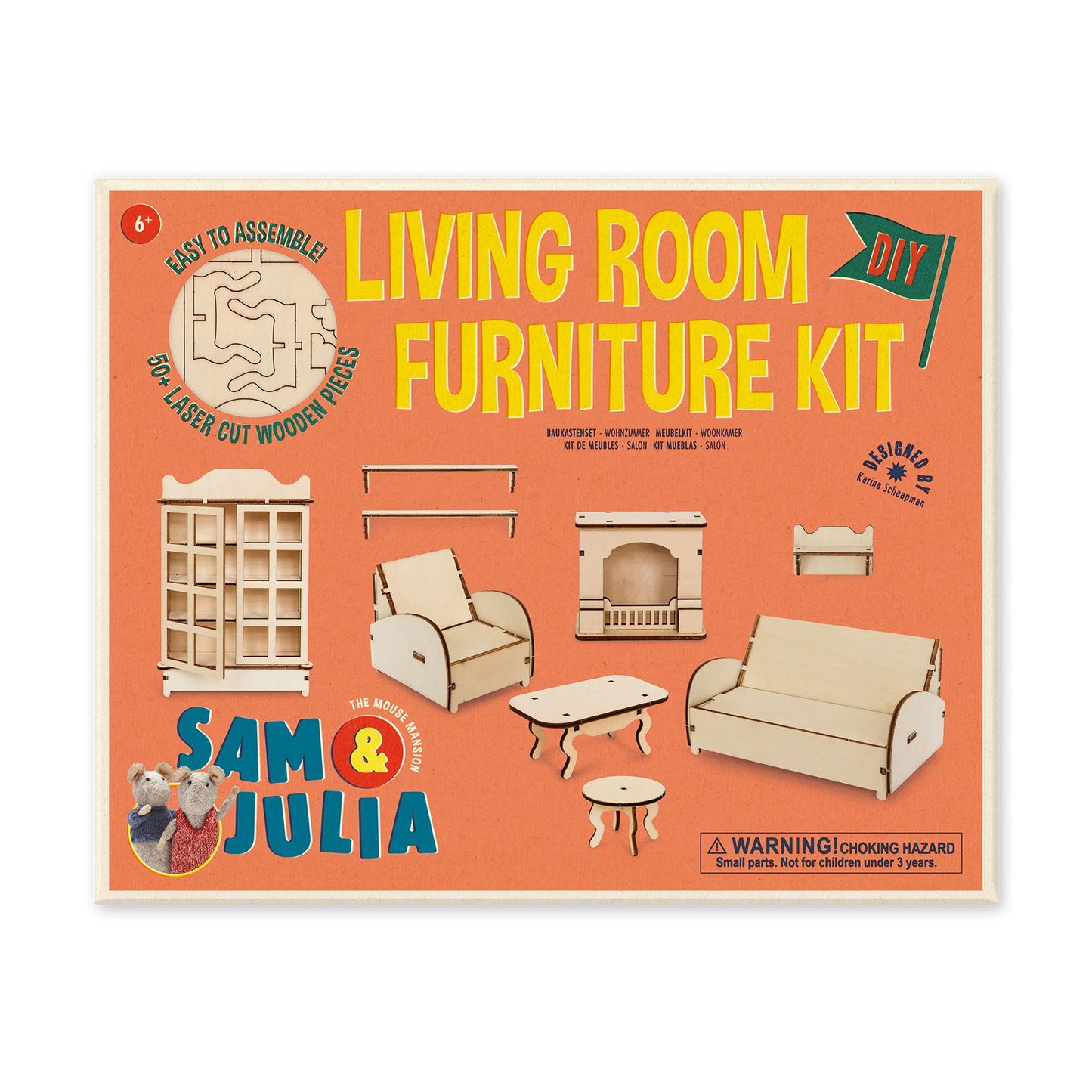 Play Set - Sam & Julia: Living Room Furniture Kit