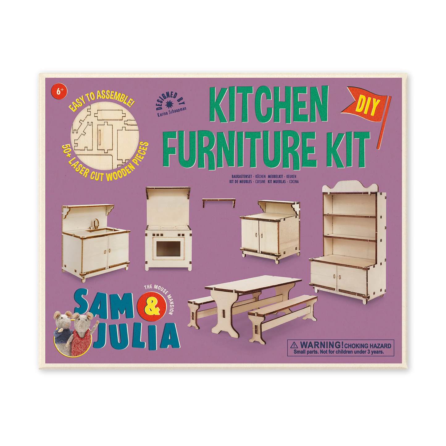 Play Set - Sam & Julia: Kitchen Furniture Kit