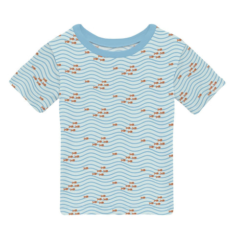 Crew Neck Tee (Short Sleeve) - Fresh Air Little Fishy