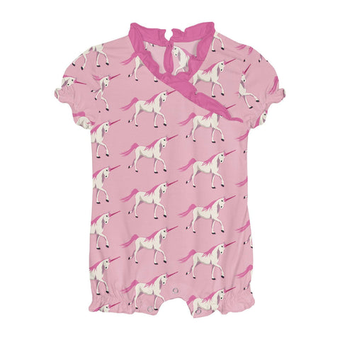 Ruffle Romper - Cake Pop Prancing Unicorn
