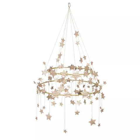 Chandelier - Gold Stars