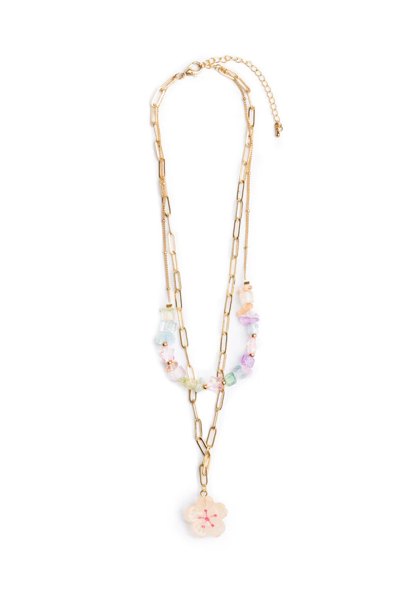 Jewelry (Kids) - Boutique Chic Garden Gem Necklace