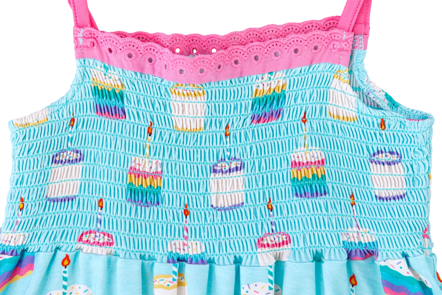 Smocked Birdie Dress - Harlow