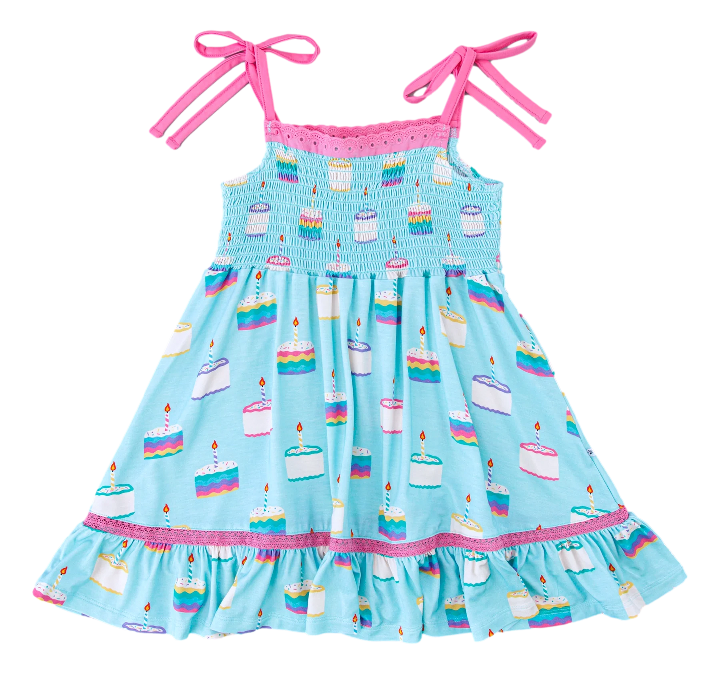 Smocked Birdie Dress - Harlow