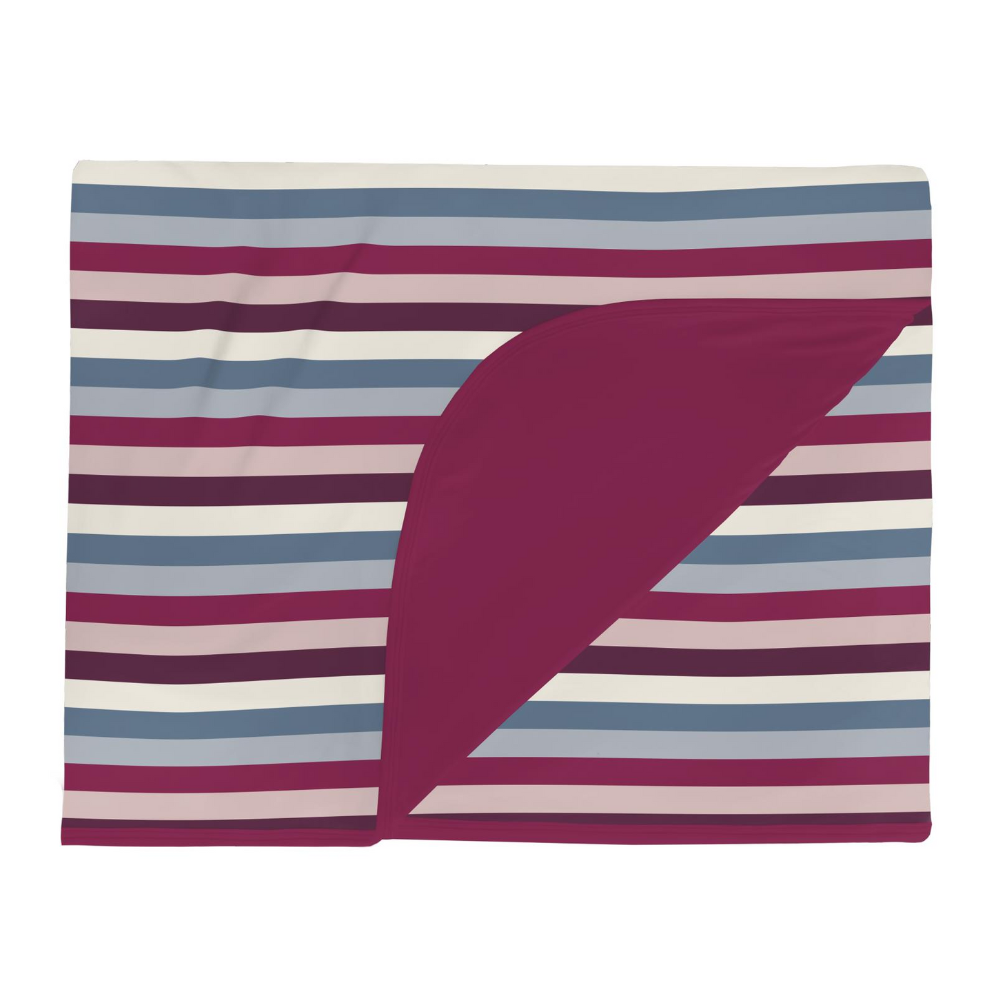Throw Blanket (Double Layer) - Jingle Bell Stripe