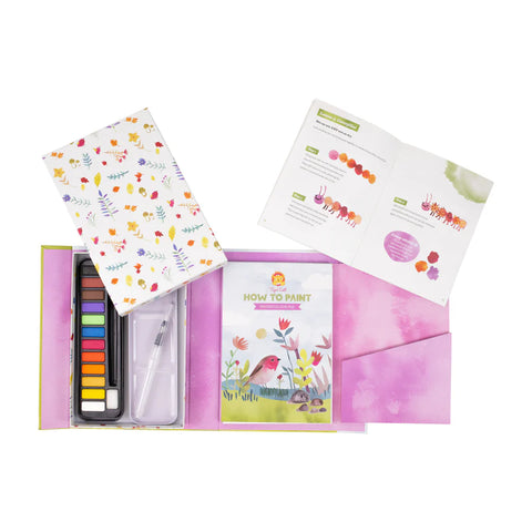 Activity Book - Watercolor: How to Paint