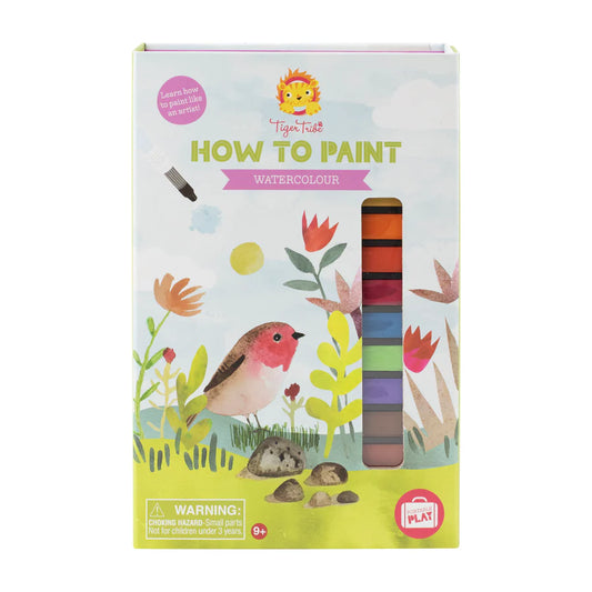 Activity Book - Watercolor: How to Paint