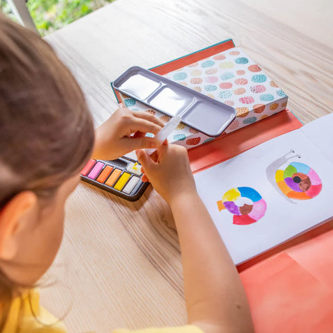 Activity Book - How to Paint: Watercolor Animals