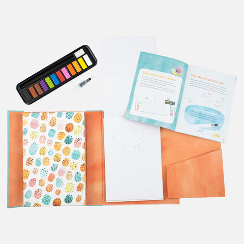 Activity Book - How to Paint: Watercolor Animals