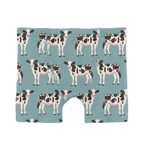 Boxer Briefs - Jade Cows