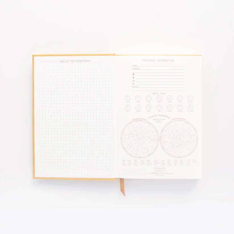 Journal (Hardcover) - Ochre Radiant Sun Block