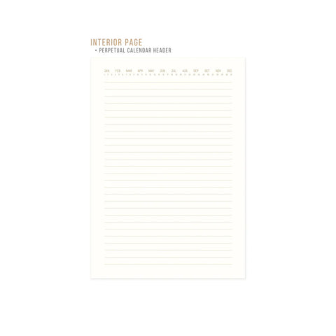 Journal (Hardcover) - Ochre Radiant Sun Block