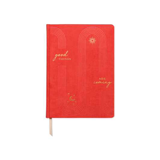 Journal (Hardcover) - Jumbo Bookcloth: Good Things Are Coming