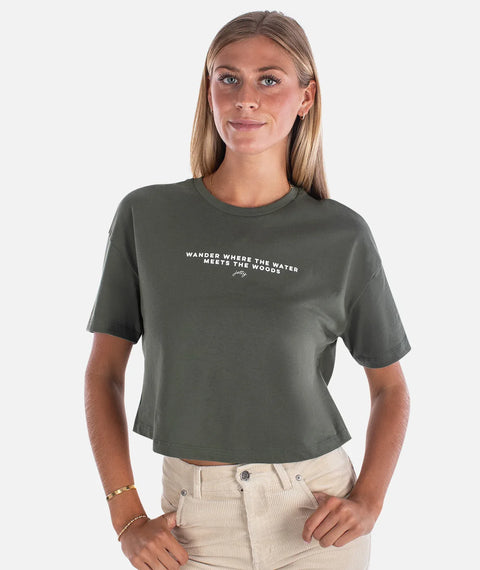 Tee (Short Sleeve) - Water and Woods Military Green