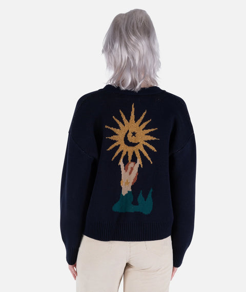 Cardigan - Siren Jacquard