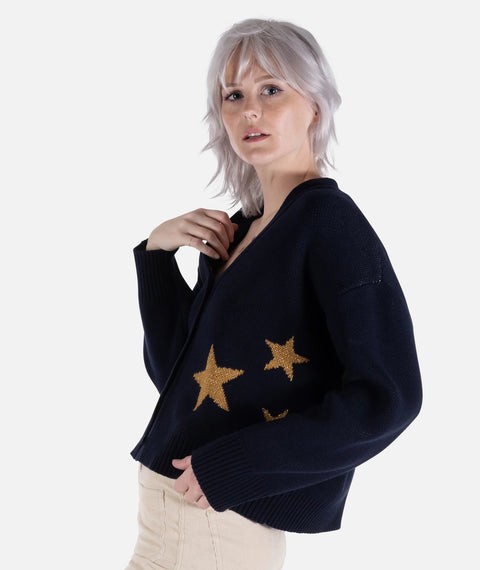 Cardigan - Siren Jacquard