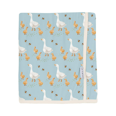 Swaddle Perfect - Spring Sky Feeding Ducks