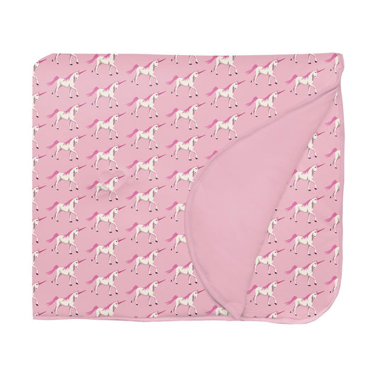 Fluffle Toddler Blanket with Embroidery - Cake Pop Prancing Unicorn