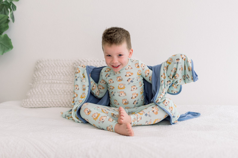 2 Piece Pajamas (Long Sleeve) - Aloe Hamster Antics
