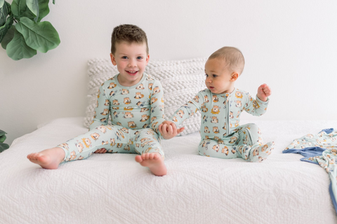 2 Piece Pajamas (Long Sleeve) - Aloe Hamster Antics