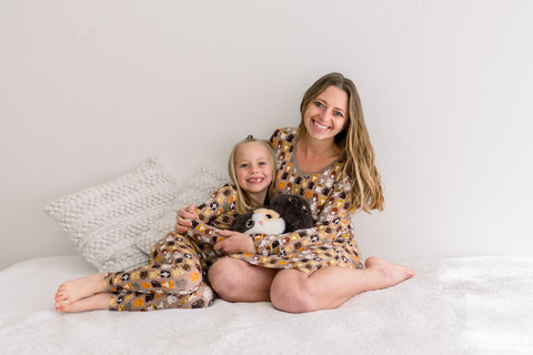 2 Piece Pajamas (Long Sleeve) - Portabella Cats