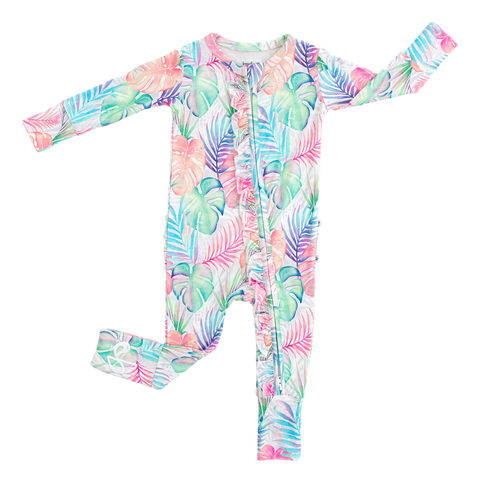 Ruffle Convertible Romper - Lucia