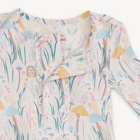 2 Piece Pajamas With Ruffles (Magnetic) - Shroom & Bloom