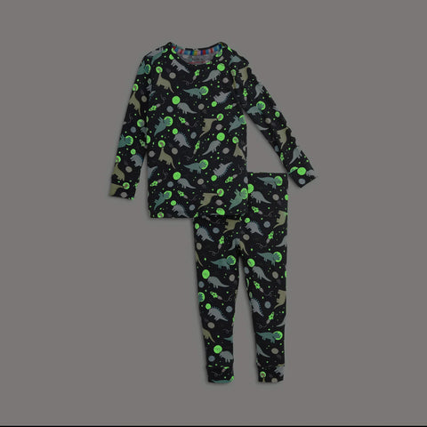 2 Piece Pajamas (Magnetic) - Astroceratops