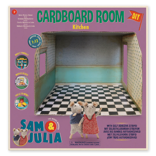 Play Set - Sam & Julia Cardboard Kitchen