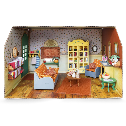 Play Set - Sam & Julia: Cardboard Living Room