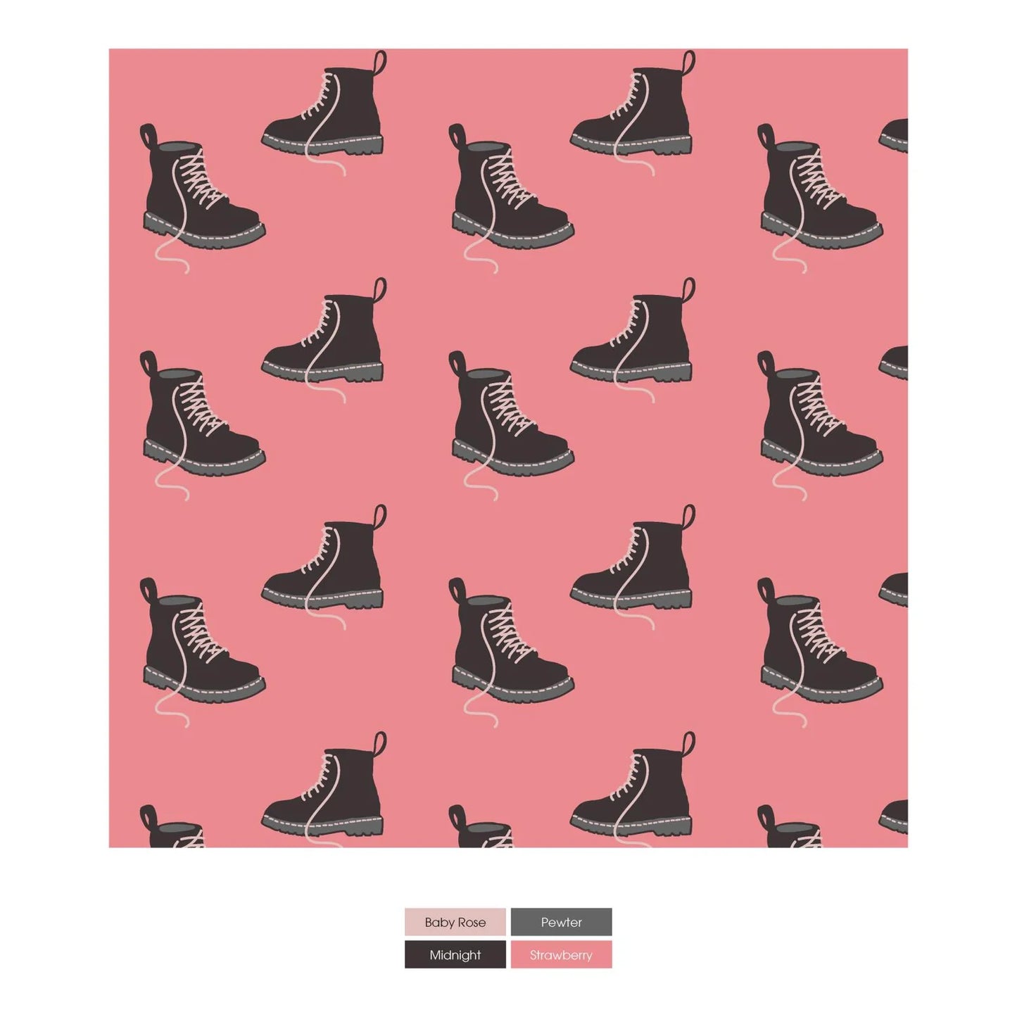Quilted Jacket - Strawberry Boots/ Lula's Lollipops