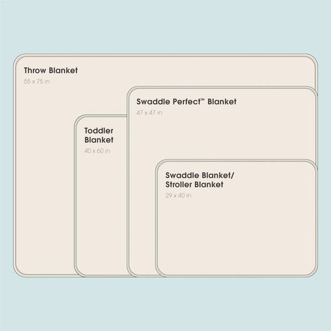 Toddler Blanket - Spring Sky Tooth