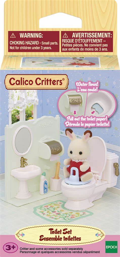 Calico Critters - Toilet Set
