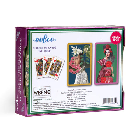 Card Game - Bridge Set (Sarah's From the Garden)