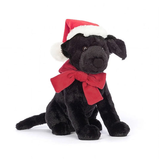 Stuffed Animal - Winter Warmer Pippa Black Labrador