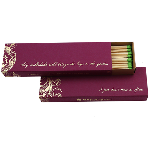 Matchbox 8" Hurricane - My Milkshake Still Brings All the Boys to the Yard...I Just Don't Mow As Often.