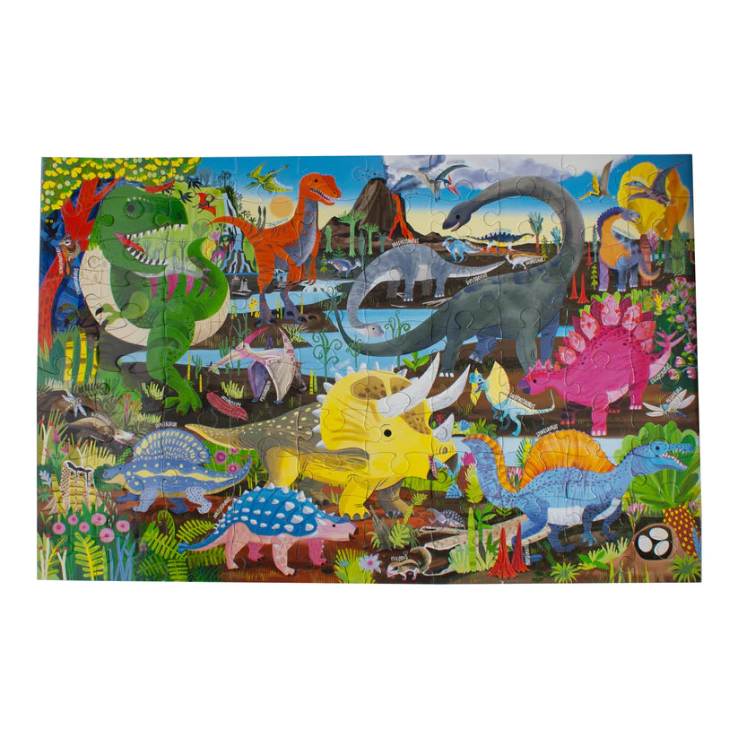 Puzzle - Land of Dinosaurs (100pc)