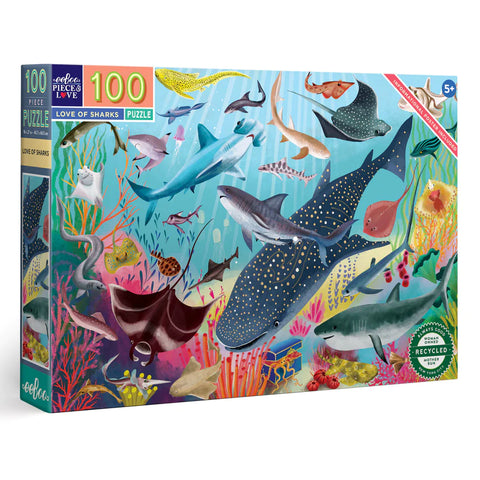 Puzzle - Love of Sharks (100pc)