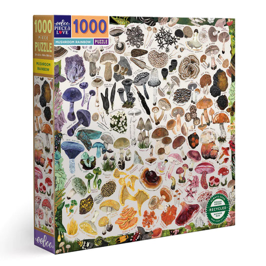 Puzzle - Mushroom Rainbow (1000pc)