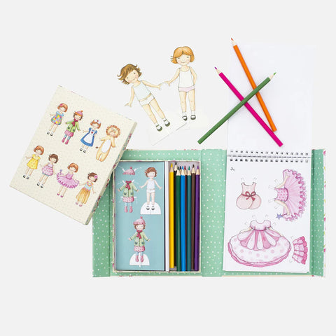 Activity Book - Paper Dolls Vintage Kit